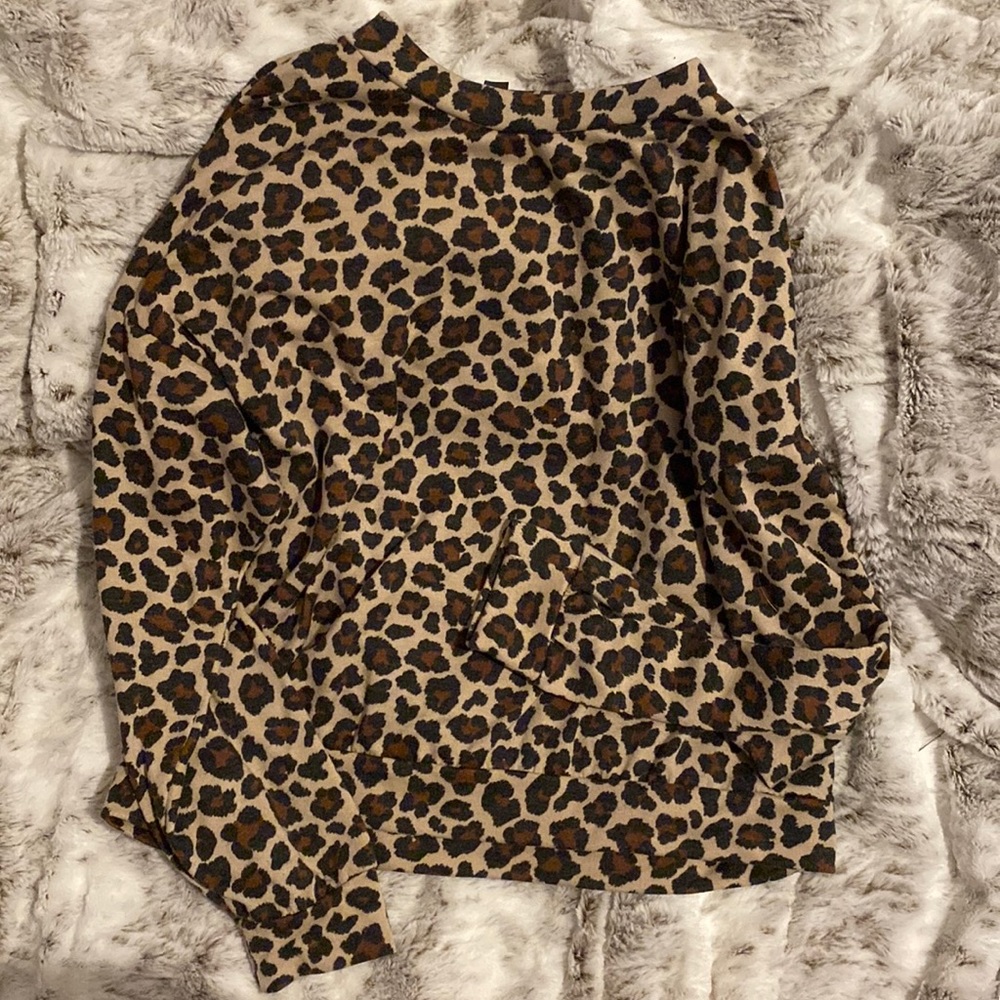 Cheetah Print Tee/Crew